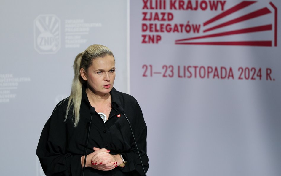 Minister edukacji Barbara Nowacka