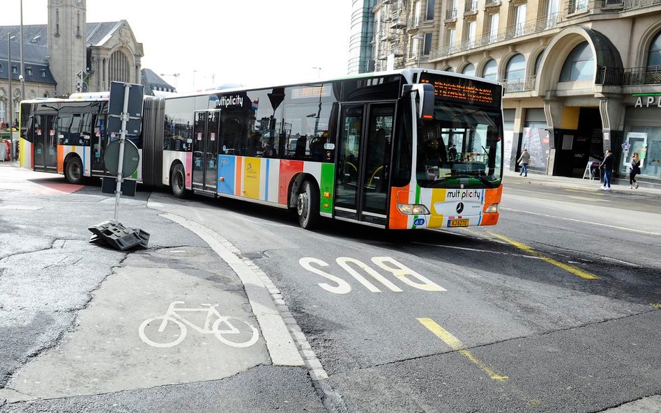 Transport publiczny w Luksemburgu jest za darmo