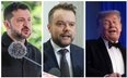 Wołodymyr Zełenski, Rafał Bochenek, Donald Trump