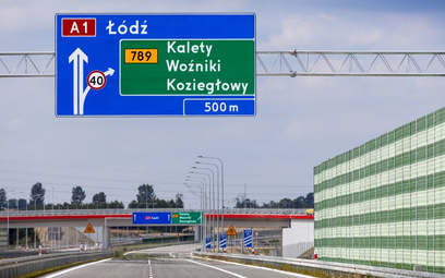 Autostrada A1: nowy odcinek zamknięty dla TIR-ów