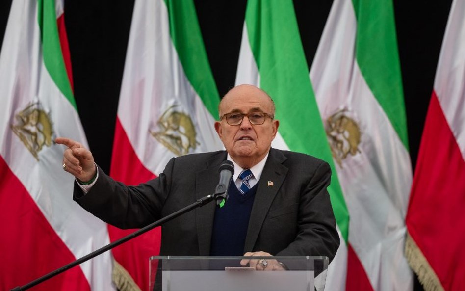 Giuliani: Są znaki, że reżim upadnie