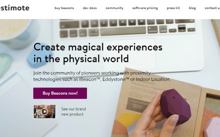 To już dojrzały start-up. Jeden z liderów rynku beaconów. To technologia przyszłości - małe nadajnik