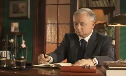 Jarosław Kaczyński w swoim spocie wyborczym