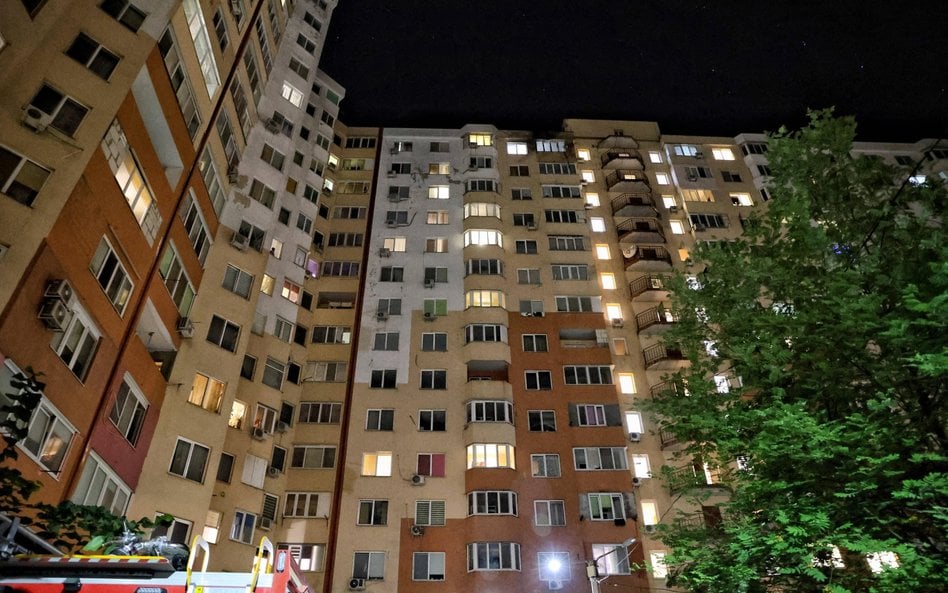 Bloki w Odessie po ataku rosyjskich dronów