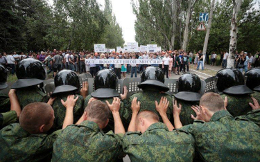 Białoruska telewizja informuje o nazistach z Rosji walczących na Ukrainie