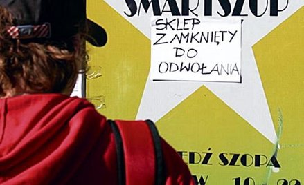 Od soboty zostało zamkniętych ponad 1100 sklepów z dopalaczami. Na zdjęciu punkt w Krakowie