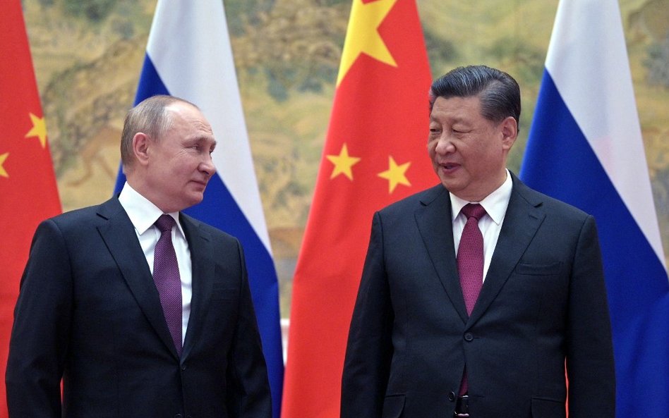 Władimir Putin i Xi Jinping