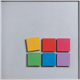 Relief Henryka Stażewskiego ma wysoką wycenę szacunkową.