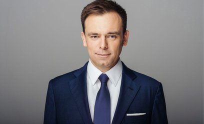 Minister finansów i gospodarki Andrzej Domański