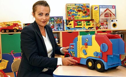 Anita Szajek-Żurczak z Nivea Polska cieszy się, że firmowe przedszkole ma poziom renomowanych prywat