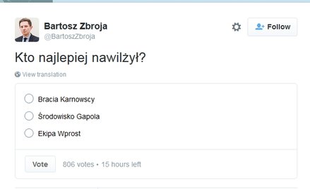 Rzecznik ministra: Kto najlepiej nawilżył?