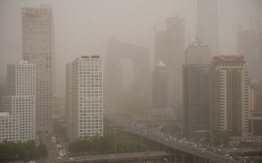 Chiński smog nad Pekinem