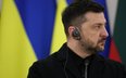 Prezydent Ukrainy Wołodymyr Zełenski