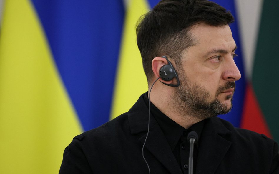 Prezydent Ukrainy Wołodymyr Zełenski