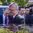 Ambasador Rosji oblany farbą. Policja zrzuca winę na „emocje”