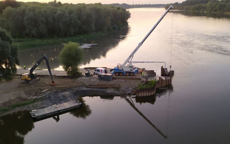 W miejscu zrzutu ścieków do Wisły zbudowano czerpnię