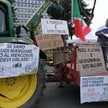 Protesty przeciw umowie z Mercosurem przetaczają się przez wiele krajów Europy. Na zdjęciu: demonstr