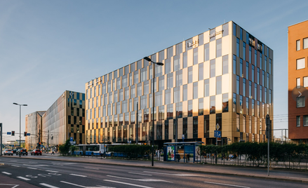 High5ive w Krakowie to kompleks biurowy firmy Skanska