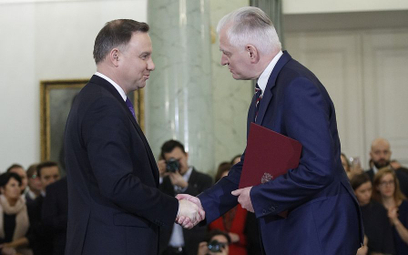 Jarosław Gowin zaproponował, by zmienić konstytucję i przesunąć wybory o dwa lata.