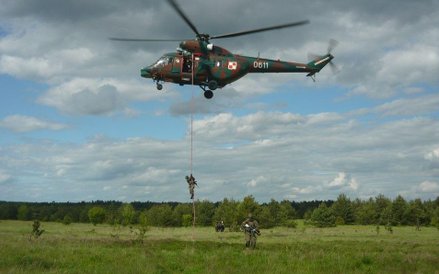Ćwiczenia żandarmów w Orzyszu