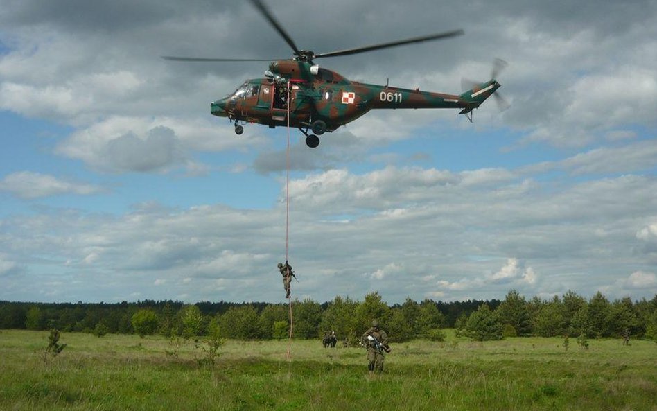 Ćwiczenia żandarmów w Orzyszu