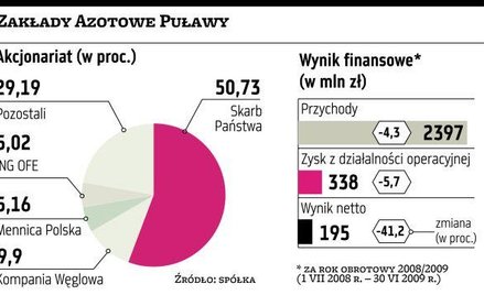 Puławy: problem z dywidendą