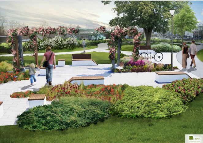 Kluczowym elementem nowej inwestycji będzie zróżnicowana roślinność, dobrana pod kątem odporności na