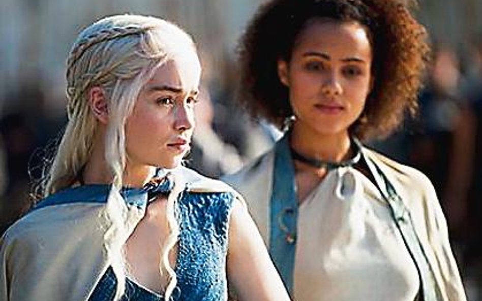 Emilia Clarke jako Daenerys Targaryen, bohaterka „Gry o tron”