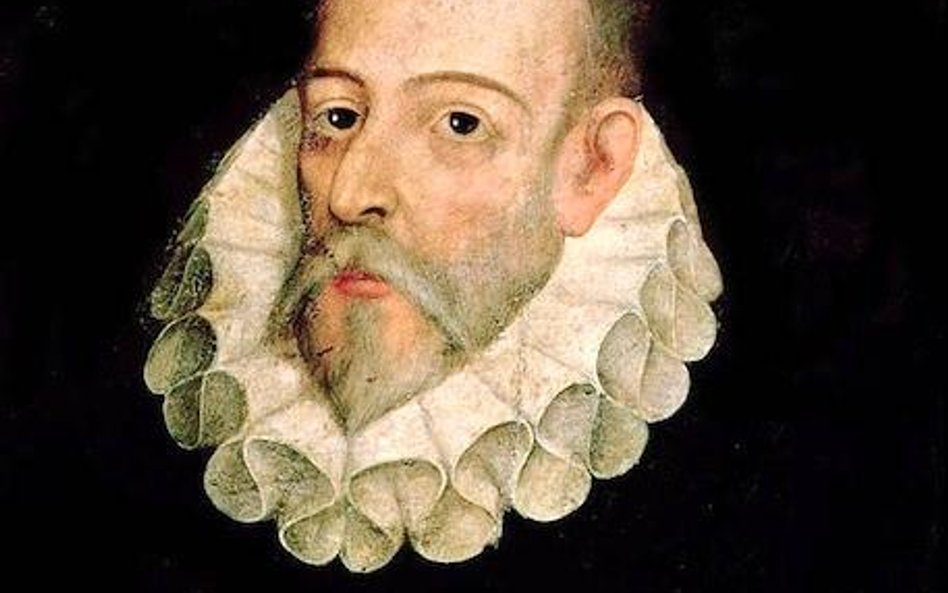 Portret pisarza namalowany przez Juana de Jáuregui. Eksperci wątpią, że ten wizerunek jest autentycz