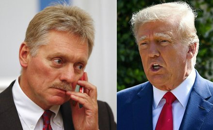 Dmitrij Pieskow i Donald Trump