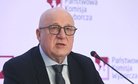 Przewodniczący PKW Sylwester Marciniak