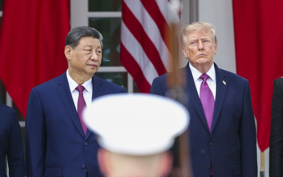 Prezydenci Chin i USA, Xi Jinping i Donald Trump, spotkali się w Waszyngtonie