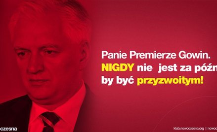 #GdziejestGowin - Nowoczesna szuka na Twitterze wicepremiera