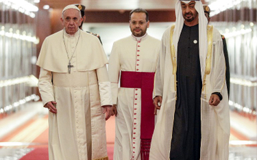 Papież Franciszek udał się do Zjednoczonych Emiratów Arabskich.