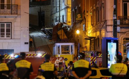 Kolejka Gloria kursowała między dzielnicą Baixa a wyżej położoną dzielnicą Bairro Alto