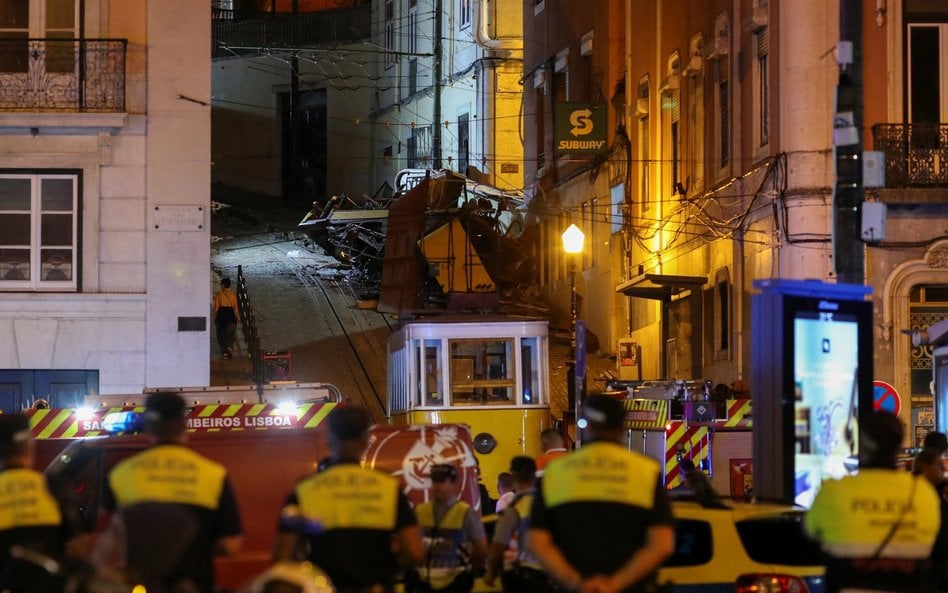 Kolejka Gloria kursowała między dzielnicą Baixa a wyżej położoną dzielnicą Bairro Alto