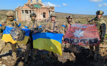 "Ukraina zawsze odzyskuje swoje" - napisał szef kancelarii Wołodymyra Zełenskiego, publikując zdjęci