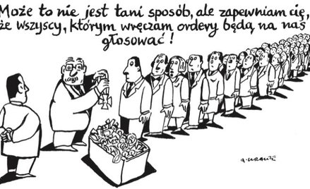 Andrzej Krauze: komentarz rysunkowy