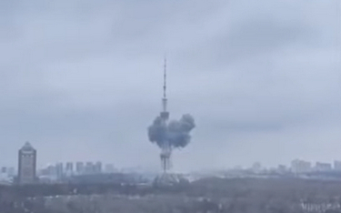 Wieża telewizyjna w Kijowie ostrzelana. Kanały nie nadają