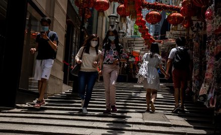 Hongkong: Ostry spadek PKB