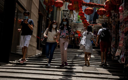 Hongkong: Ostry spadek PKB