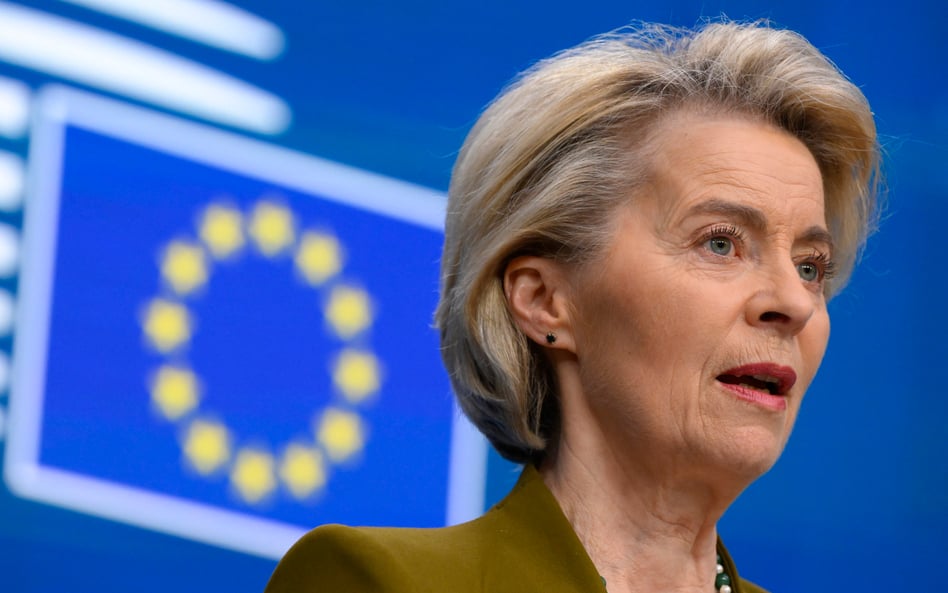 Przewodnicząca Komisji Europejskiej Ursula von der Leyen