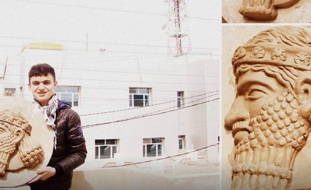 17-letni Asyryjczyk odtwarza rzeźby z Nimrud zniszczone przez Daesh