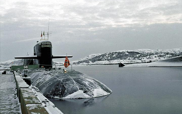 Rosyjski okręt podwodny w służbie rosyjskiej Floty Północnej