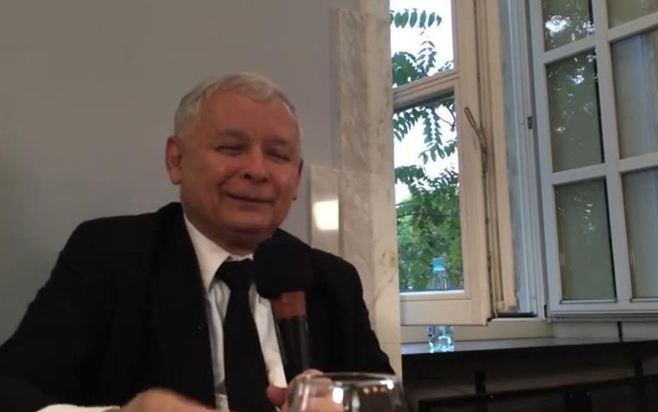 Prezes PiS Jarosław Kaczyński