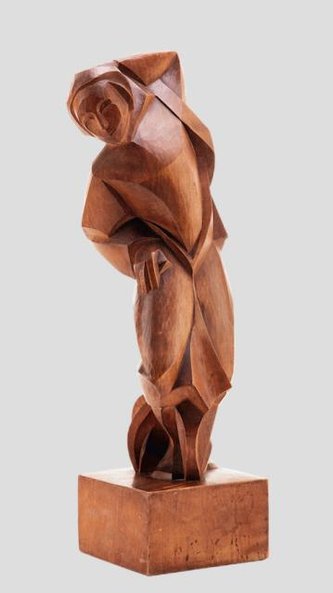 Rzeźba Bolesława Kupca ma wycenę szacunkową 17 tys. –25 tys. zł.