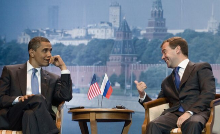 Lipiec 2009 r. Początek resetu. Spotkanie Baracka Obamy i ówczesnego rosyjskiego prezydenta Dmitrija