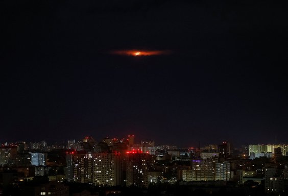 Eksplozja nad Kijowem podczas ataku rosyjskich dronów