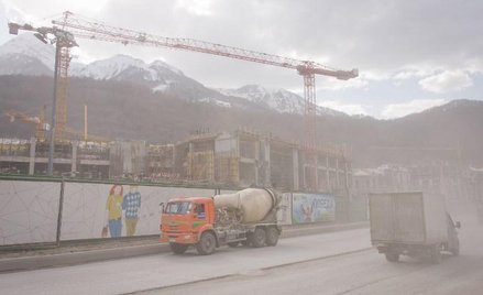 Budowa stadionu w Soczi