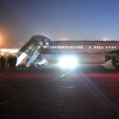 Prezydencki samolot na płycie lotniska Okęcie w Warszawie, fotografia z 23 marca